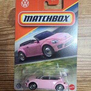 2019 Volkswagen Beetle Convertible Matchbox diecast car